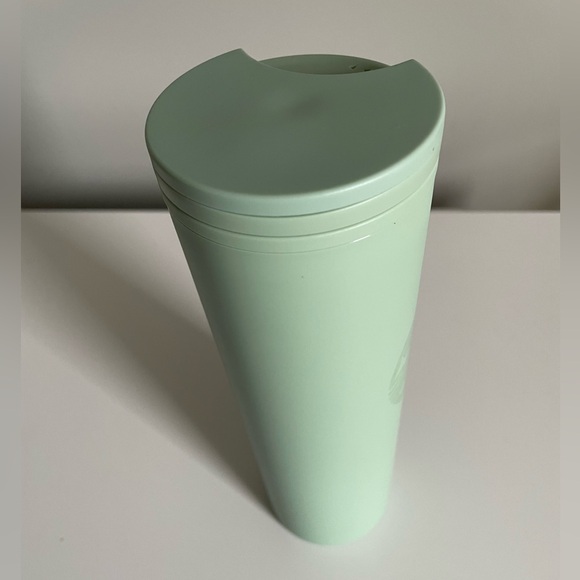 Mint Green Starbucks Matted Reusable Tumbler 16oz Recycled Earth Day - Picture 5 of 16